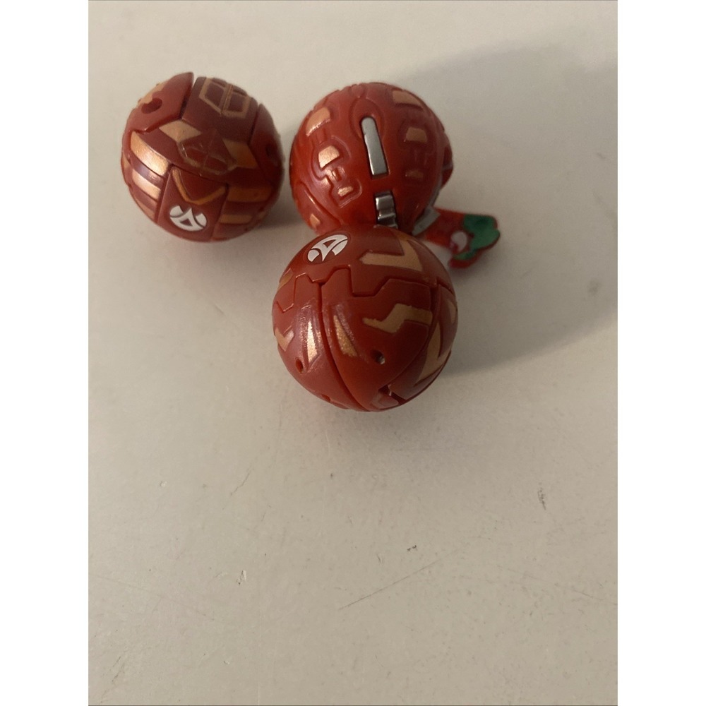 Red Bakugan lot of 3 Battle Brawlers - Picture 2 of 7